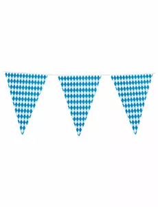 Slinger met grote vlaggetjes Bierfeest 8 meter