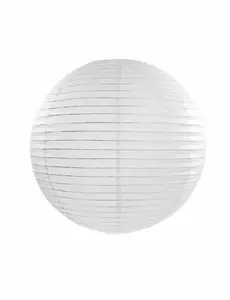Lanterne japonaise blanche 25 cm