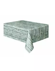 Tafelkleed met hout print