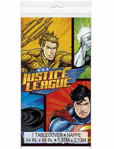 Nappe plastique Justice League ™ 137 x 213 cm