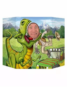 Dinosaurus photobooth poster