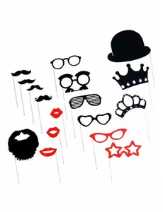 Photobooth set thema accessoires
