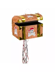 Open piraten schatkist pinata