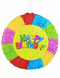 Ronde Happy Birthday pinata