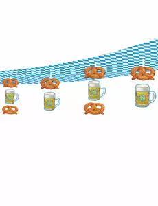 Suspensions bières et bretzels fête de la bière