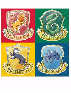 16 Serviettes Harry Potter™ 33 x 33 cm