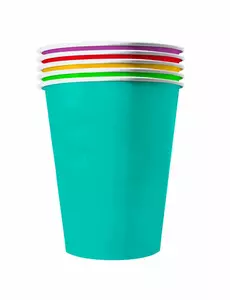 20 Amerikaanse recyclebare kartonnen bekers Zomer 53 cl