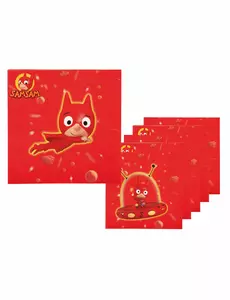 6 Serviettes en papier SamSam™ 33 x 33 cm