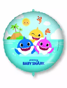 Ballon en aluminium Baby Shark™  46 cm