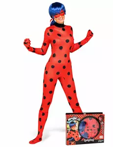 Déguisement complet Ladybug Miraculous™ adulte, Taille: X-Small