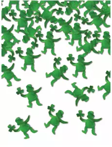 Groen St. Patrick kabouter confetti 42 gr