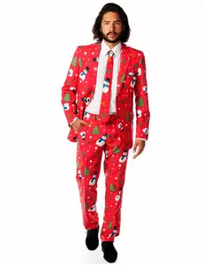 Costume Mr. Snowman homme Opposuits™, Taille: Medium (EU 48–50)