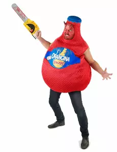 Déguisement Bouteille d'Orangina Rouge™