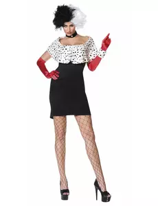 Déguisement dame cruelle sexy femme, Taille: L