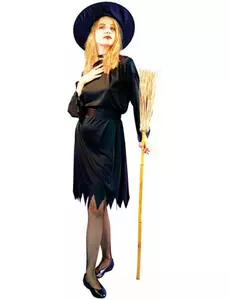 Miss Black toverheksen outfit voor vrouwen