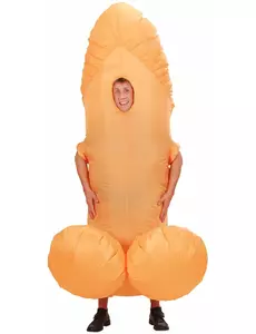 Déguisement zizi gonflable adulte