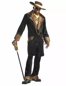 Déguisement Disco Mac pour homme, Taille: X-Large