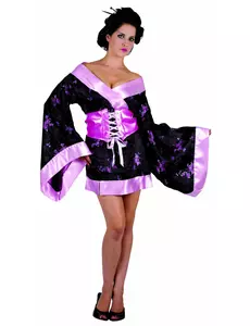 Déguisement geisha femme sexy, Taille: Small