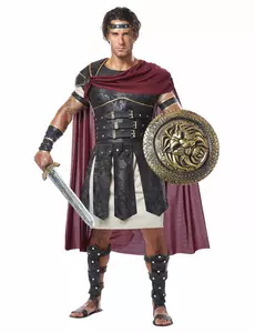 Luxe Romeinse gladiator pak voor mannen, Maat: X-Large