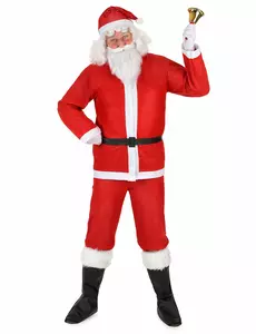 Déguisement Père Noël standard adulte, Taille: Medium/Large