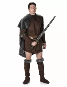 Déguisement prince viking homme, Taille: M