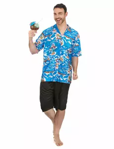 Hawaiiaanse toerist kostuum voor heren