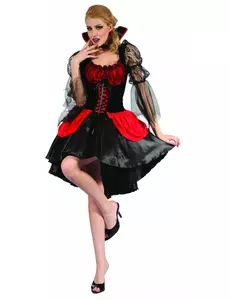 Vampier kostuum voor vrouwen Halloween, Maat: Small