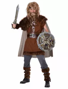 Costume viking impressionnant pour hommes, Taille: X-Large