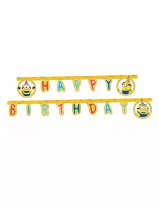 Guirlande en papier Happy Birthday Minions™ 2 m