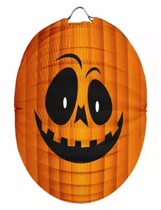 Pompoenlampion Halloween 22 cm
