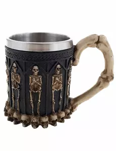 Mug squelette 12 cm