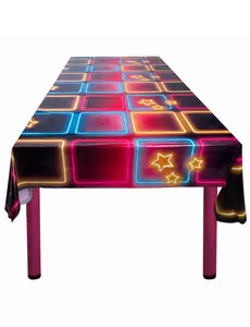 Disco Fever tafelkleed 180 x 130 cm