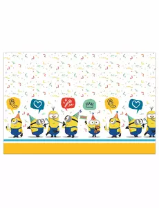 Nappe en plastique Minions™ 120 x 180 cm