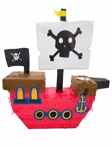 Piratenschip piñata 50 x 43 cm