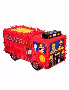 Piñata camion de pompier 43 x 24 cm