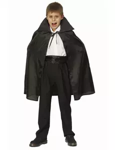 Cape de vampire Halloween pour enfant, Taille: 10–12 ans (130–140 cm)