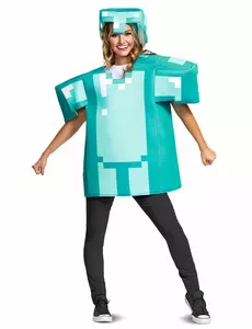 Minecraft™ pantser kostuum voor volwassenen