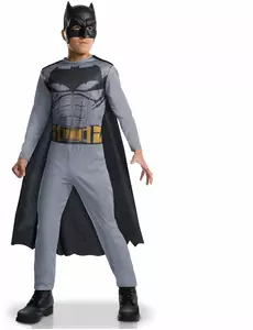 Batman™ outfit voor jongens, Maat: 7–8 jaar (122 tot 128 cm)