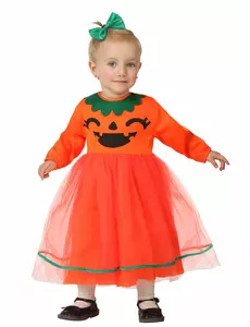 Déguisement citrouille bébé, Taille: 6–12 mois