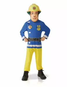 Sam de Brandweerman™ kostuum voor kinderen, Maat: 2–3 jaar (83 tot 97 cm)