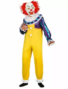 Horror clownvermomming volwassenen, Maat: Large