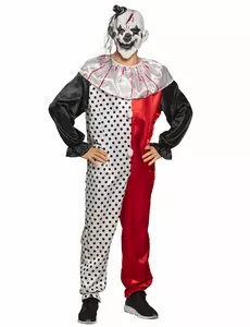 Psycho clown kostuum voor volwassenen