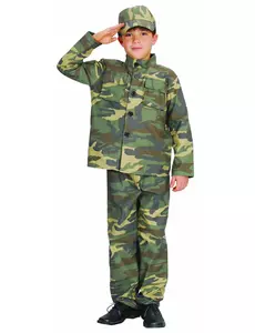 Déguisement soldat garçon, Taille: 4–6 ans (110–120 cm)