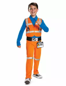 Déguisement Emmet La grande aventure Lego 2™, Taille: 7–8 ans (124–136 cm)