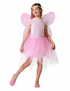 Déguisement fée rose pale fille