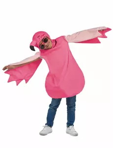 Roze flamingo outfit voor meisjes, Maat: 3–4 jaar (92–104 cm)
