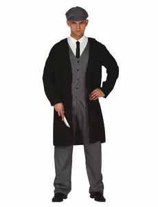 Engelse gangster kostuum voor mannen, Maat: Large (52–54)