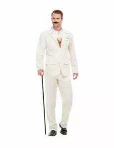 Déguisement gentleman des années 20 homme, Taille: XL