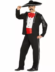Mexicaans kostuum voor mannen, Maat: Medium (38–40)