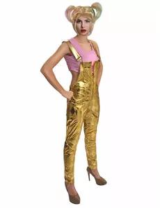 Déguisement avec perruque Harley Quinn™ Birds of Prey femme, Taille: Medium